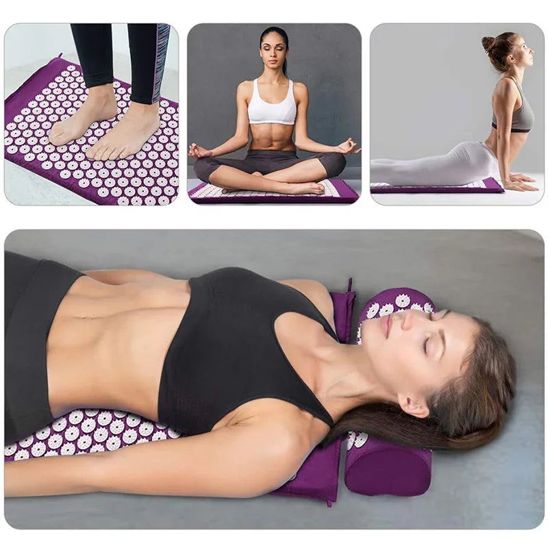 Acupressure Mat Sensi Massage Mat Pillow