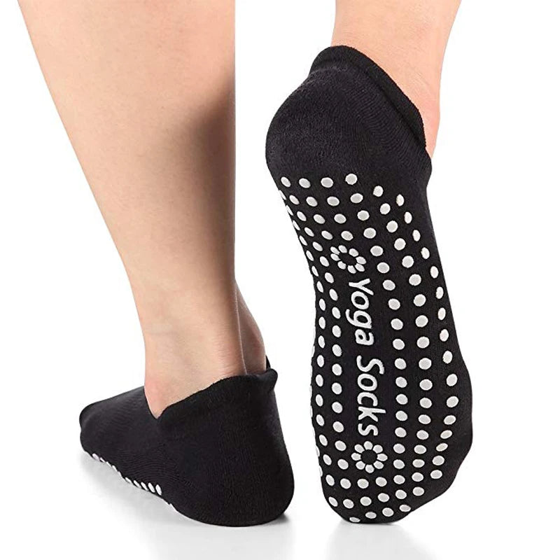 Yoga Socks Professional Anti Slip Socks Woman Sport Sweat-absorbent Breathable Pilates Socks Gym Fitness Sports Cotton Socks