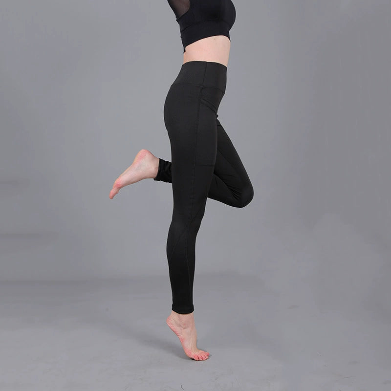 Yoga High Waist Hip Lifting Slim Fitness Legging Yoga Pan