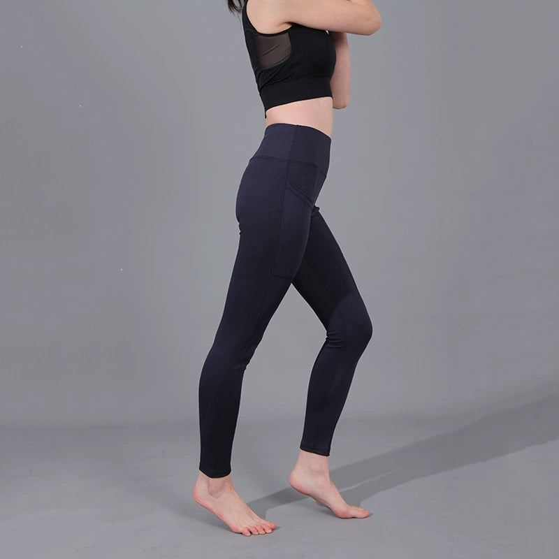 Yoga High Waist Hip Lifting Slim Fitness Legging Yoga Pan