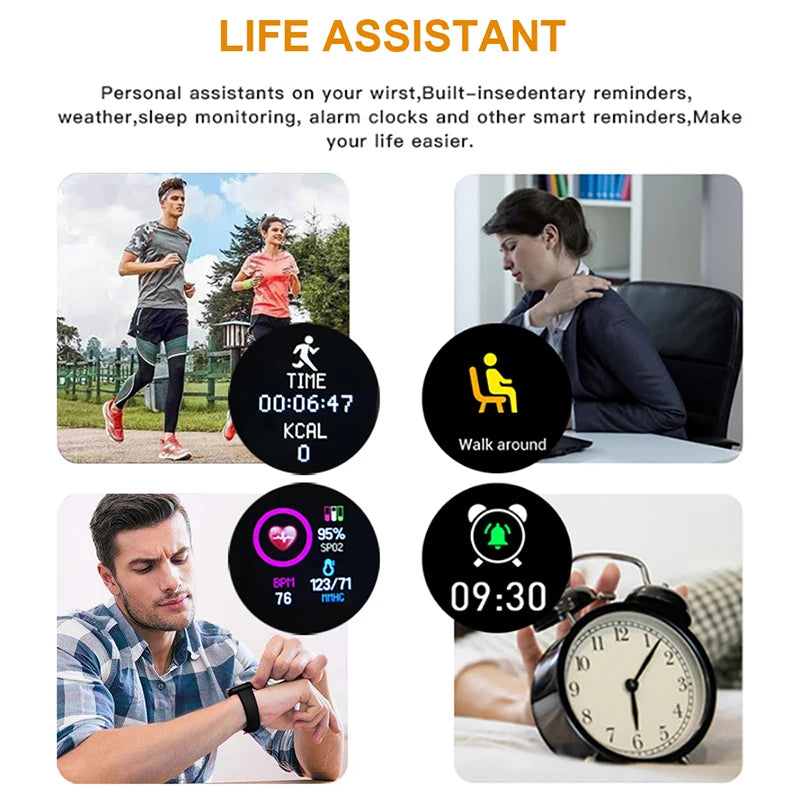 Smart Watch Women Waterproof Wristwatches For Men.