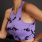 Yoga Tie Dye Sleeveless Workout Casual Cropped Tank Top Shirts