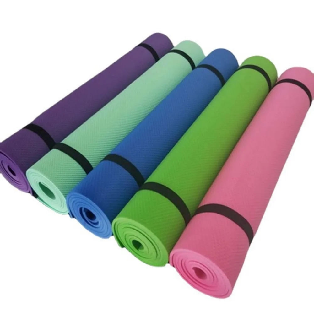 Yogwise Yoga Mats Exercise Mat Extremely Highly Durable Anti-Skid Soft  Water/dirt Proof, Eva Material 6mm Thickness, Lightweight Easy to Carry Gym  Workouts for Men & Women - Wine : : Sports, Fitness