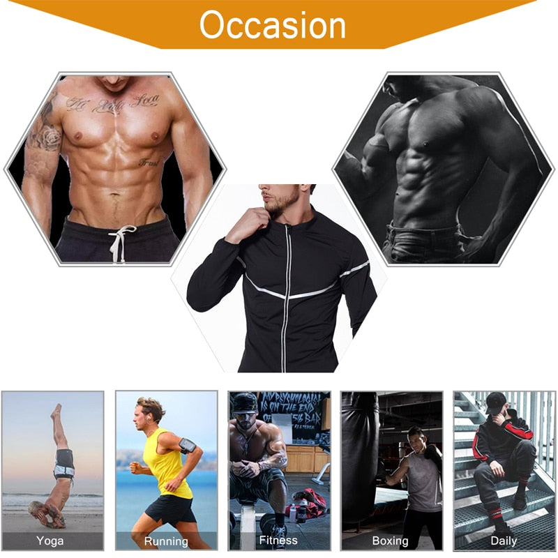 Sauna Shirt Waist Trainer Body Shaper Gym Clothing .