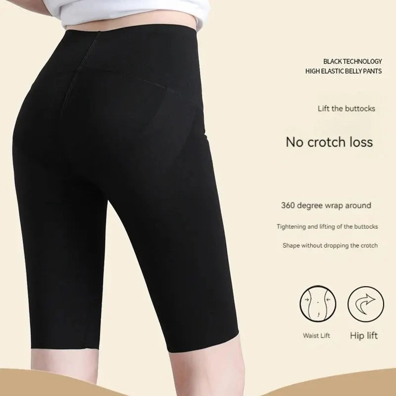 Leggings Airplane Pants Five Points Padded Shark Pants for woman.