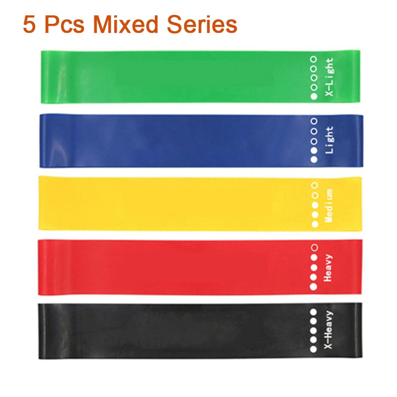 Resistance Bands Set 5 Pcs Squat Elastic Band