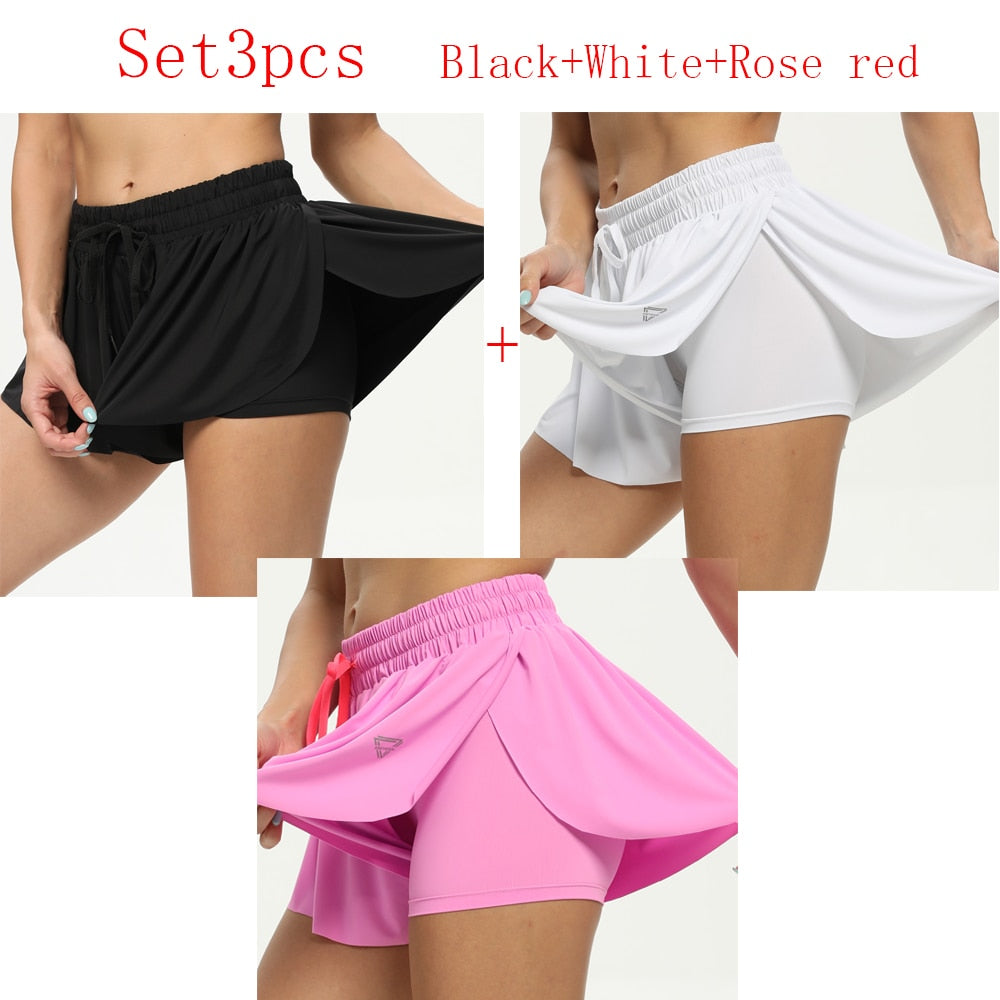 Women Sports Running Shorts