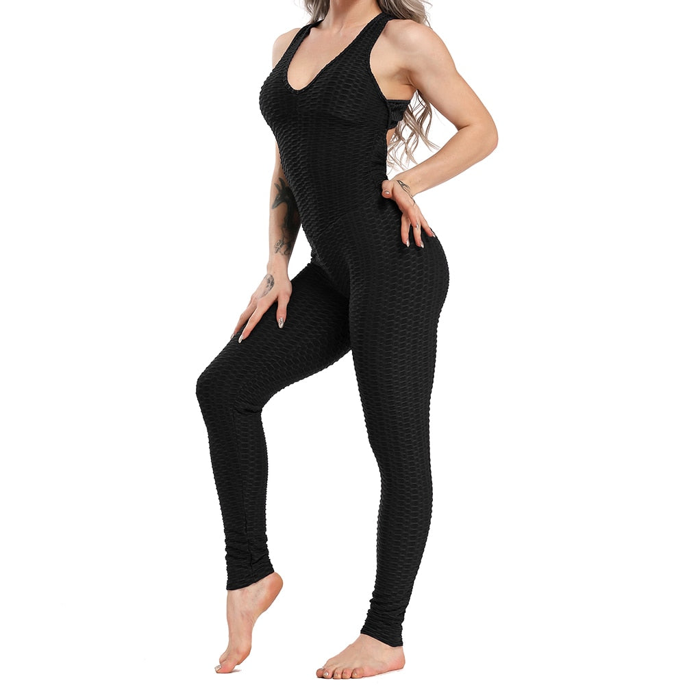 Fashion Women Sport Suit sexy open back