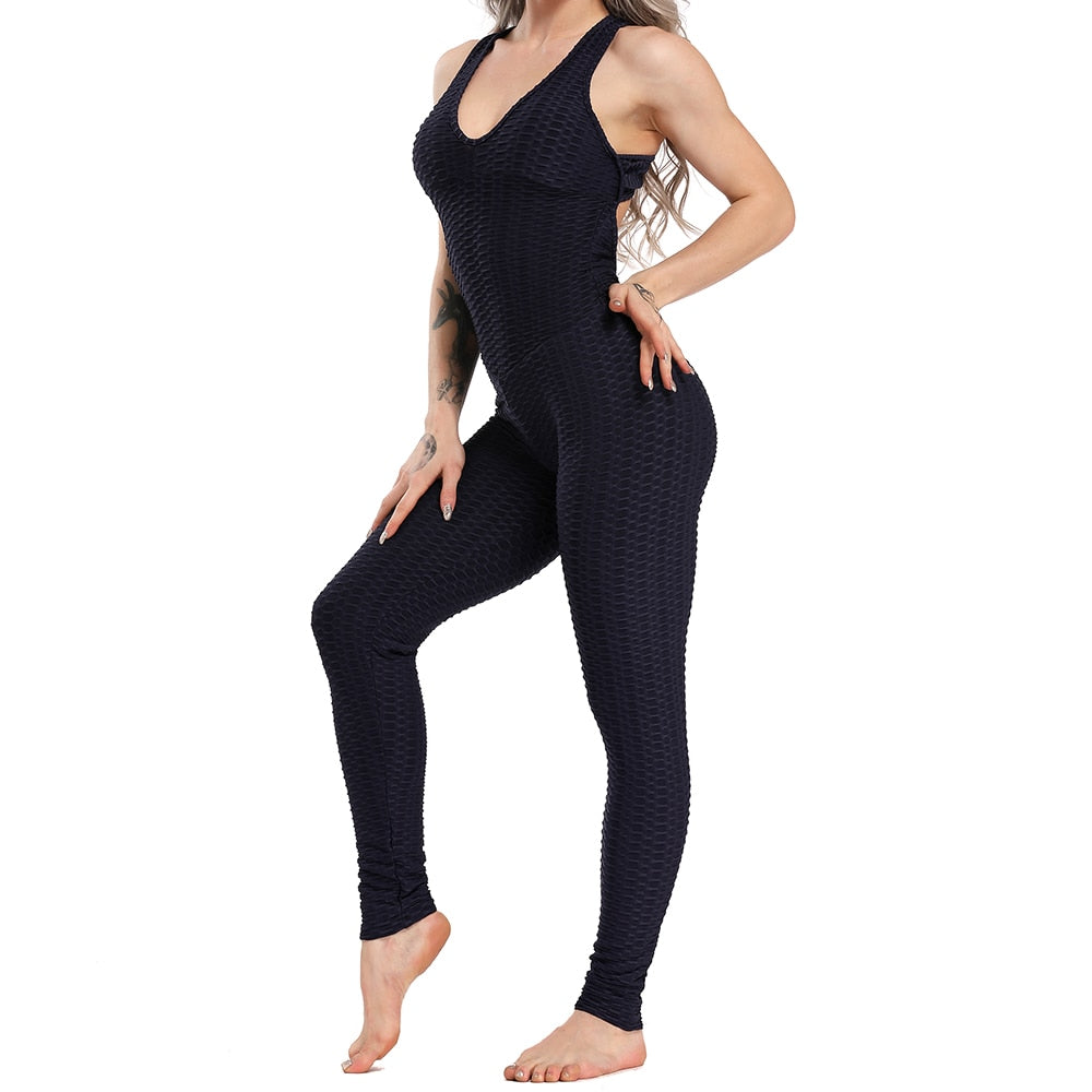 Fashion Women Sport Suit sexy open back