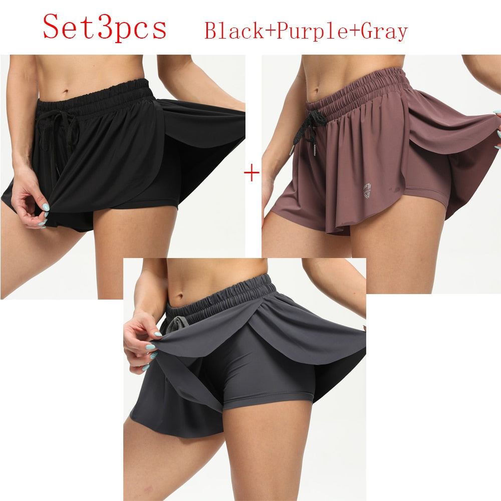 Women Sports Running Shorts