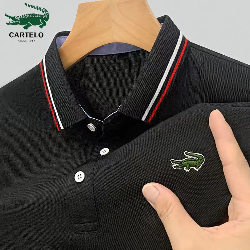 Summer New Short-Sleeved Golf Polo Shirt.