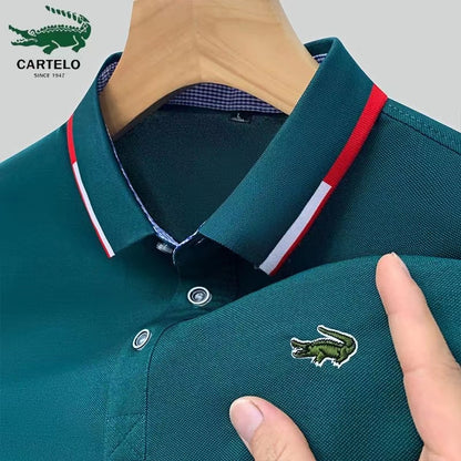 Summer New Short-Sleeved Golf Polo Shirt.